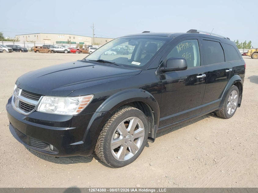 2010 Dodge Journey, Удар сзади, IAAI, VIN 3D4PH6FV9AT215087 — фото 2