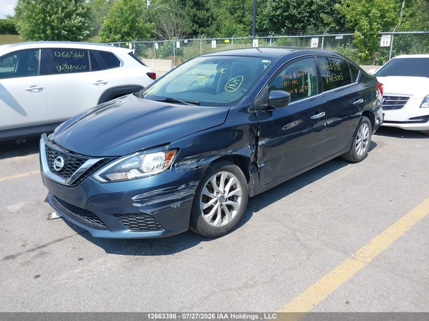 Vin: 3n1ab7ap5gl663003, lot: 3077923, nissan sentra 1.8 s/1.8 sl/1.8 sr/1.8 sv 20162