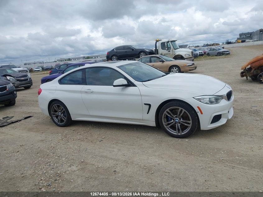 2017 BMW 4ER COUPE 2.0L I-4 DI, DOHC, VVT, TURBO, 248HP