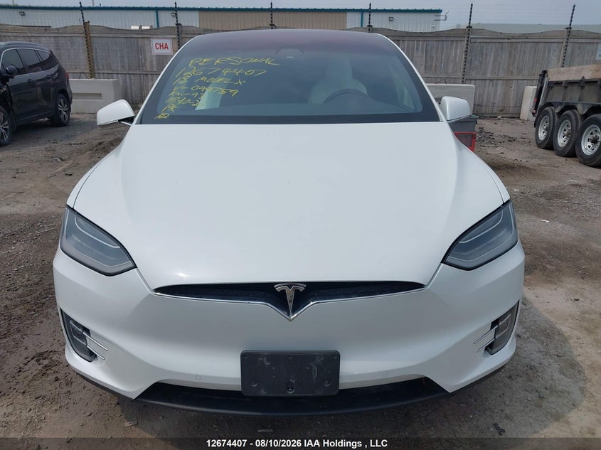 2018 TESLA MODEL X SPORT UTILITY VEHICLE ELECTRIC