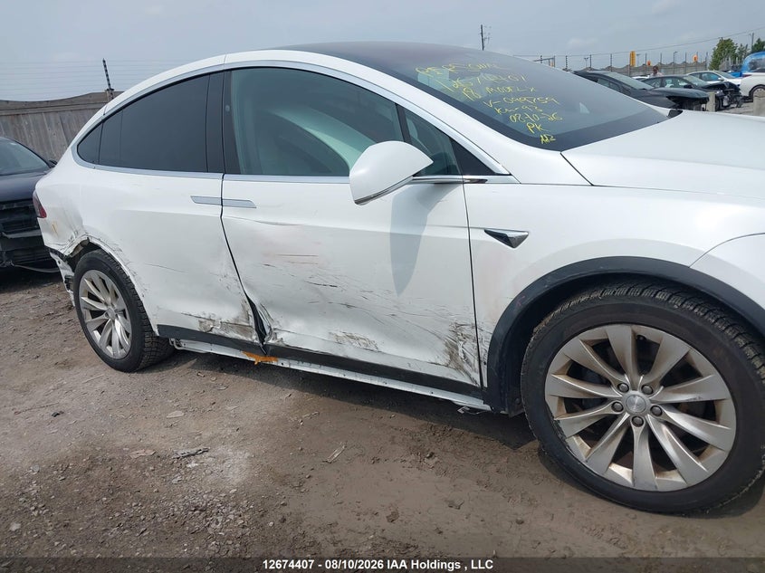 2018 TESLA MODEL X SPORT UTILITY VEHICLE ELECTRIC