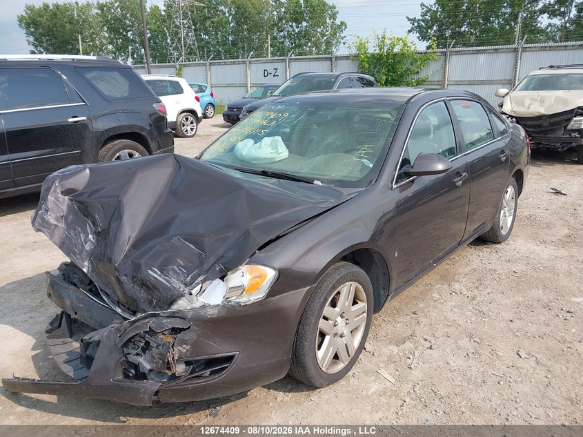 2008 Chevrolet Impala, Front, IAAI, VIN 2G1WT58K789156115 — photo 2