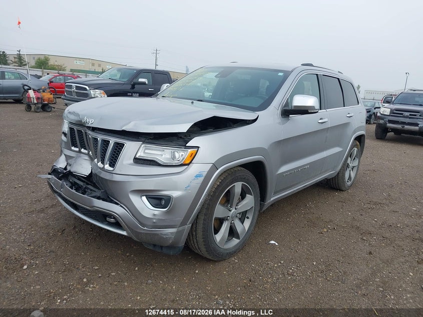 Vin: 1c4rjfcgxfc603030, lot: 3077954, jeep grand cherokee overland 20152
