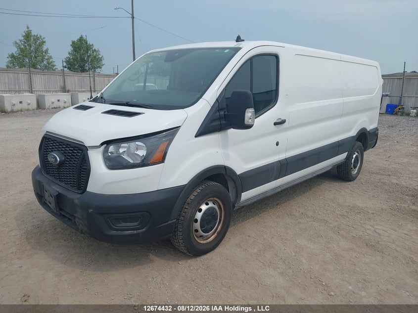 2021 Ford Transit, Rear, IAAI, VIN 1FTBR1Y81MKA36238 — photo 2