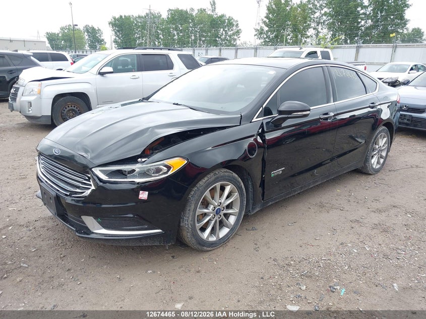 2018 Ford Fusion, Удар спереду, IAAI, VIN 3FA6P0PU5JR130250 — фото 2