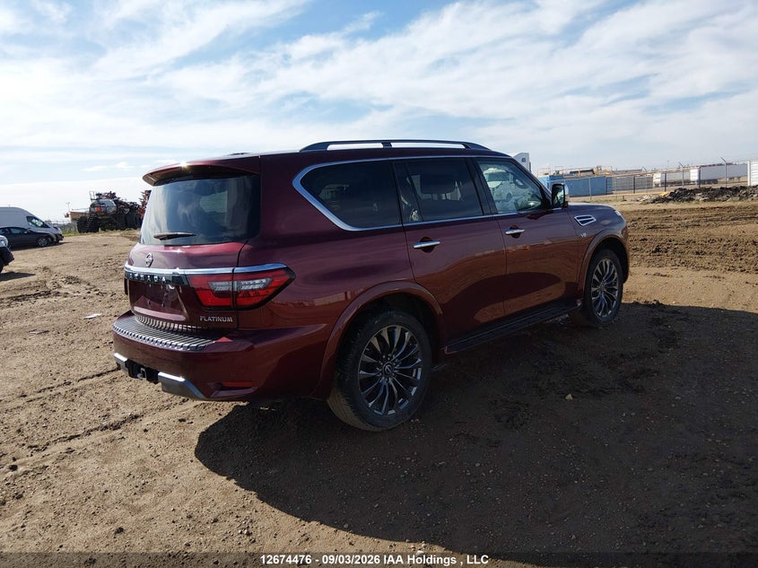 Vin: jn8ay2db2m9794591, lot: 3078015, nissan armada platinum 20214