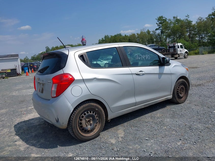 Vin: kl8ca6sa3jc464122, lot: 3078049, chevrolet spark ls 20184