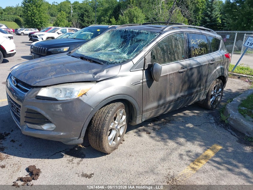 2013 Ford Escape, Rollover, IAAI, VIN 1FMCU9H93DUA05289 — photo 2