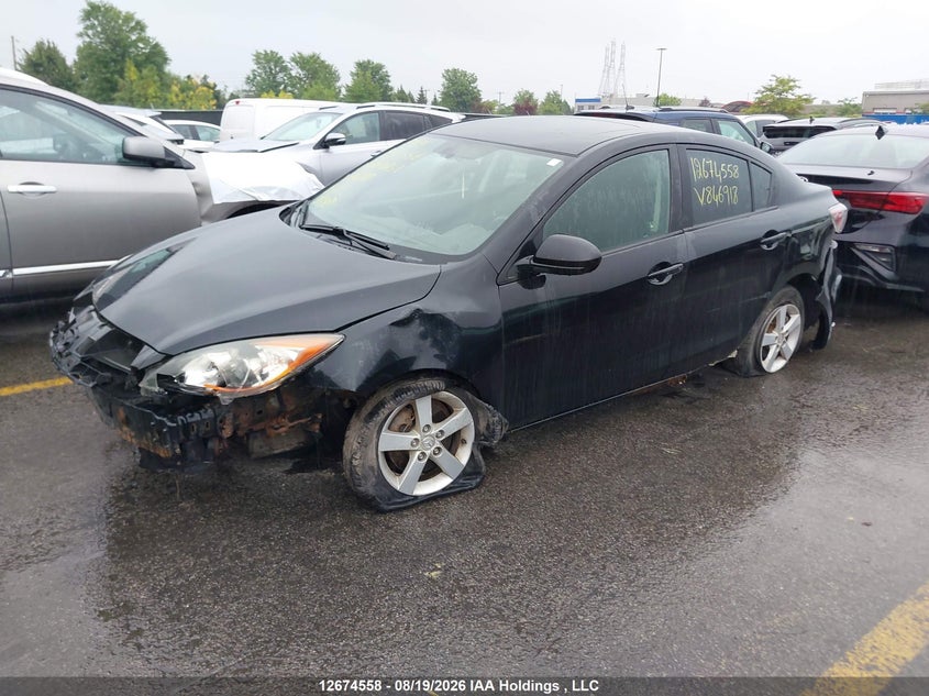 Vin: jm1bl1v74d1846918, lot: 3078098, mazda 3 i 20132
