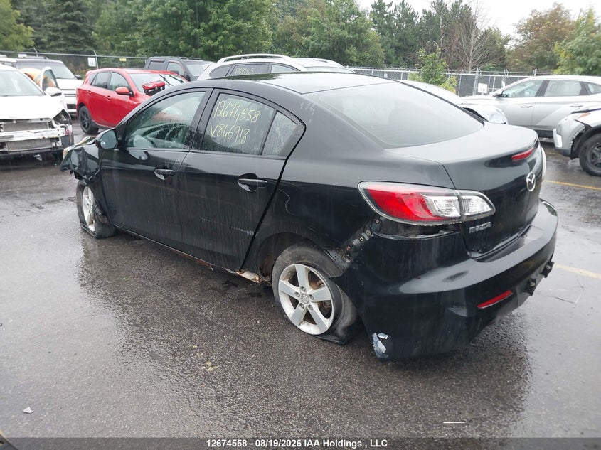 Vin: jm1bl1v74d1846918, lot: 3078098, mazda 3 i 20133
