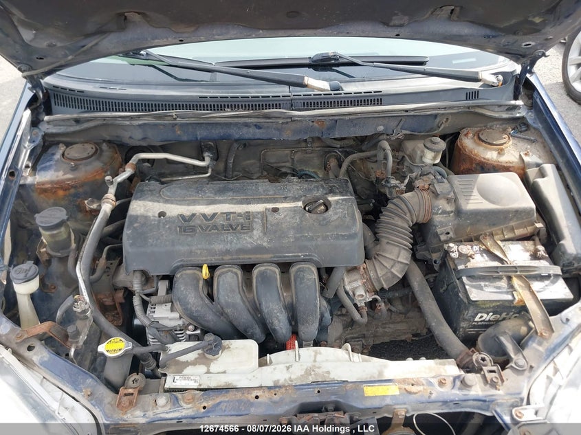 2008 TOYOTA COROLLA SEDAN 1.8L I4 FI DOHC 16V F4