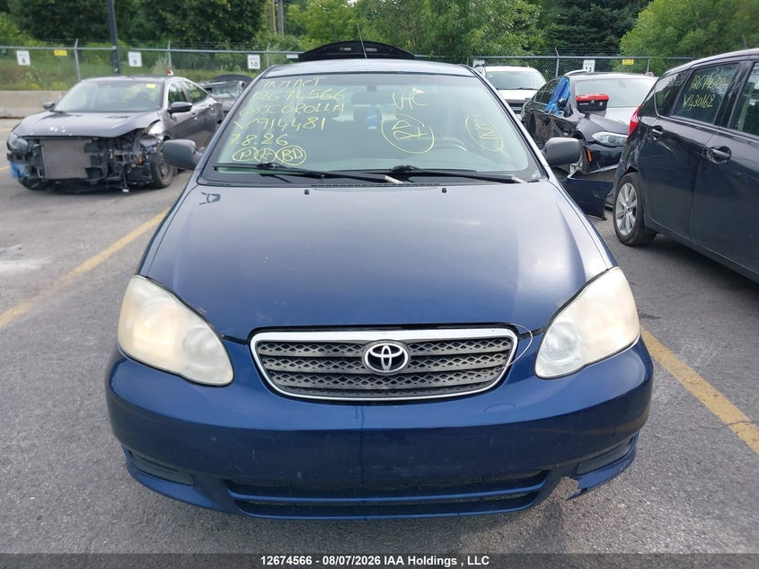2008 TOYOTA COROLLA SEDAN 1.8L I4 FI DOHC 16V F4