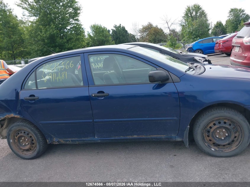 2008 TOYOTA COROLLA SEDAN 1.8L I4 FI DOHC 16V F4