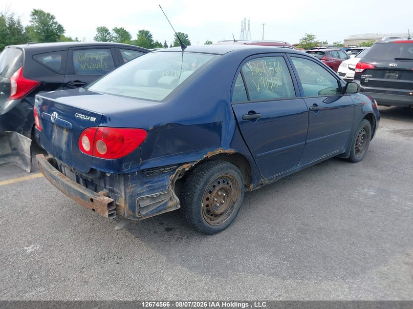 2008 TOYOTA COROLLA SEDAN 1.8L I4 FI DOHC 16V F4