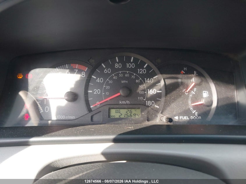 2008 TOYOTA COROLLA SEDAN 1.8L I4 FI DOHC 16V F4