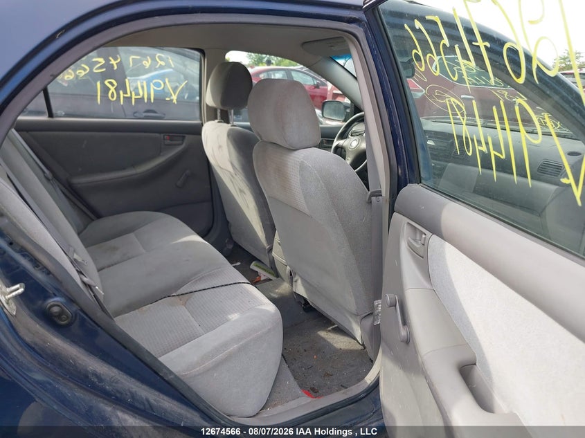 2008 TOYOTA COROLLA SEDAN 1.8L I4 FI DOHC 16V F4