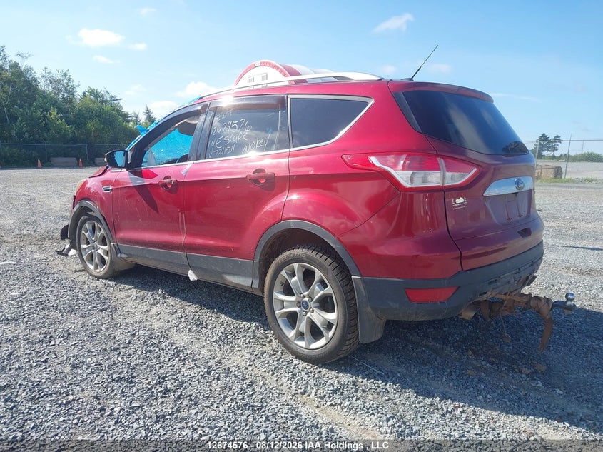Vin: 1fmcu9j94eua72155, lot: 3078116, ford escape titanium 20143