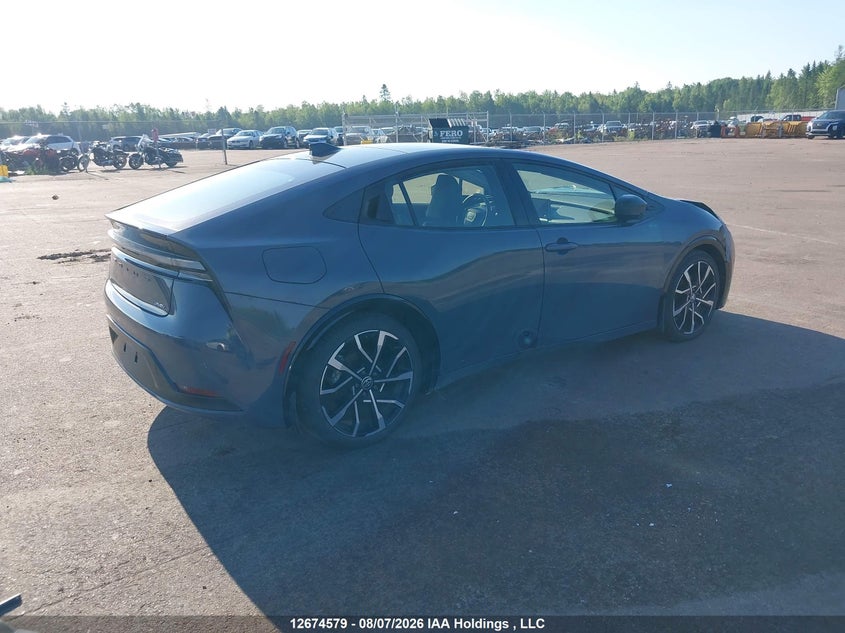 Vin: jtdacacu1s3047197, lot: 3078119, toyota prius se/xse/xse premium 20254