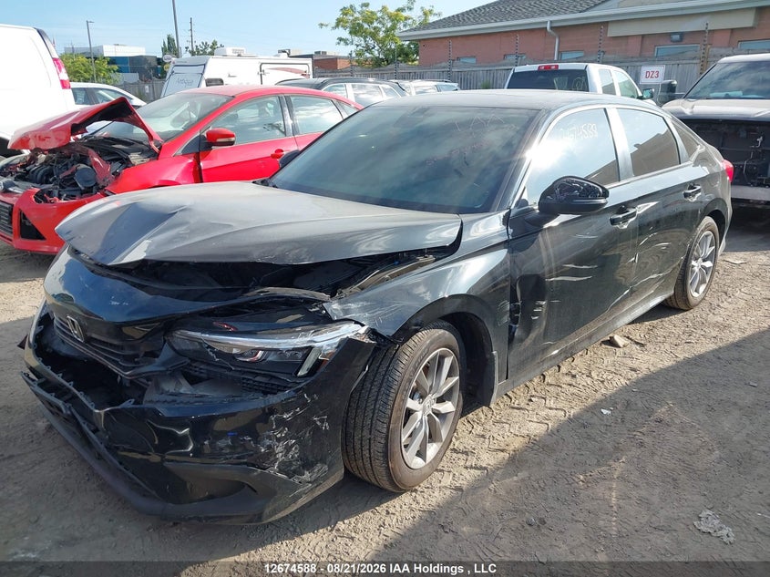 2024 Honda Civic, Front, IAAI, VIN 2HGFE2F3XRH117491 — photo 2