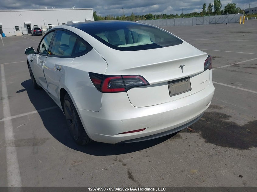 Vin: 5yj3e1eb7mf063456, lot: 3078130, tesla model 3 20213