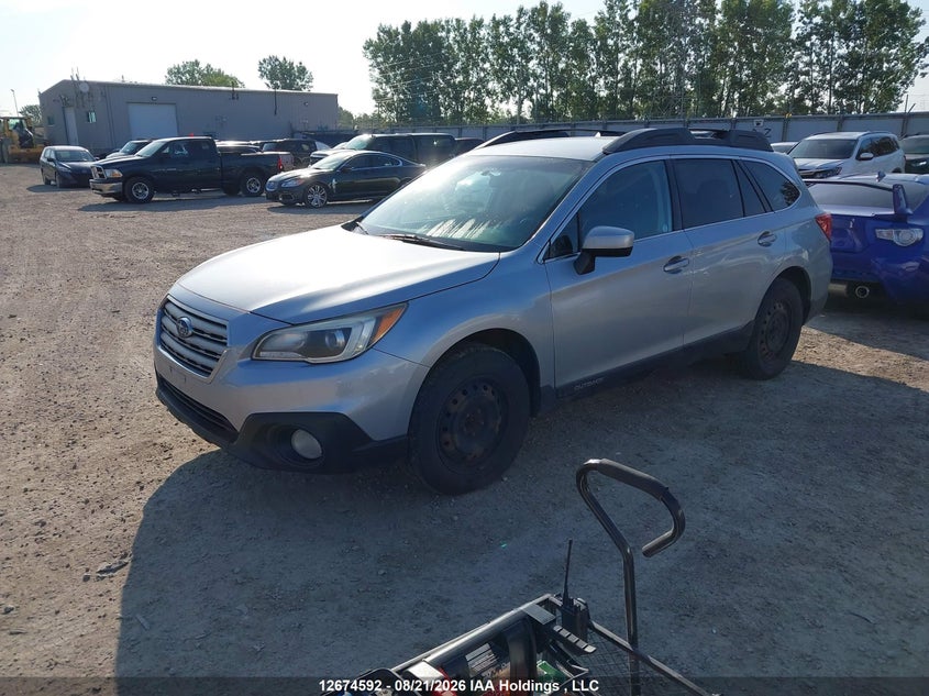 2016 Subaru Outback, Удар сзади, IAAI, VIN 4S4BSCAC7G3273390 — фото 2