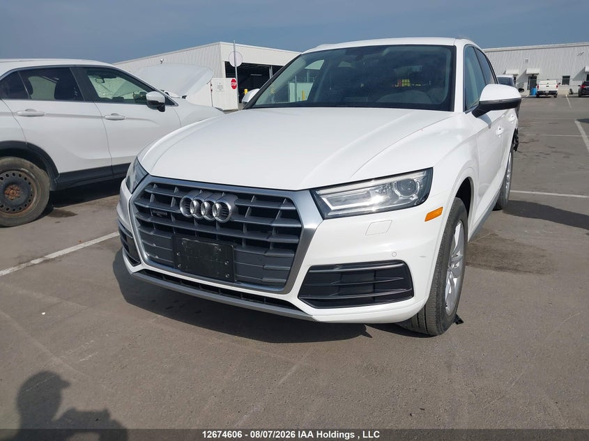 2019 Audi Q5, Удар ззаду, IAAI, VIN WA1ANAFY7K2071559 — фото 2