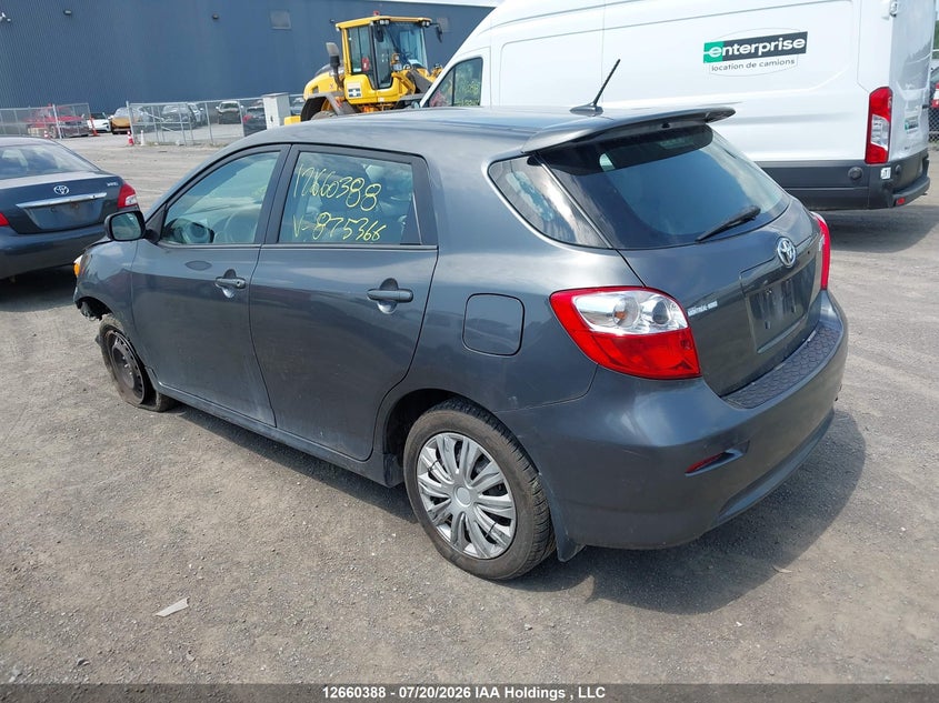 Vin: 2t1ku4ee5cc875366, lot: 3078150, toyota matrix 20123