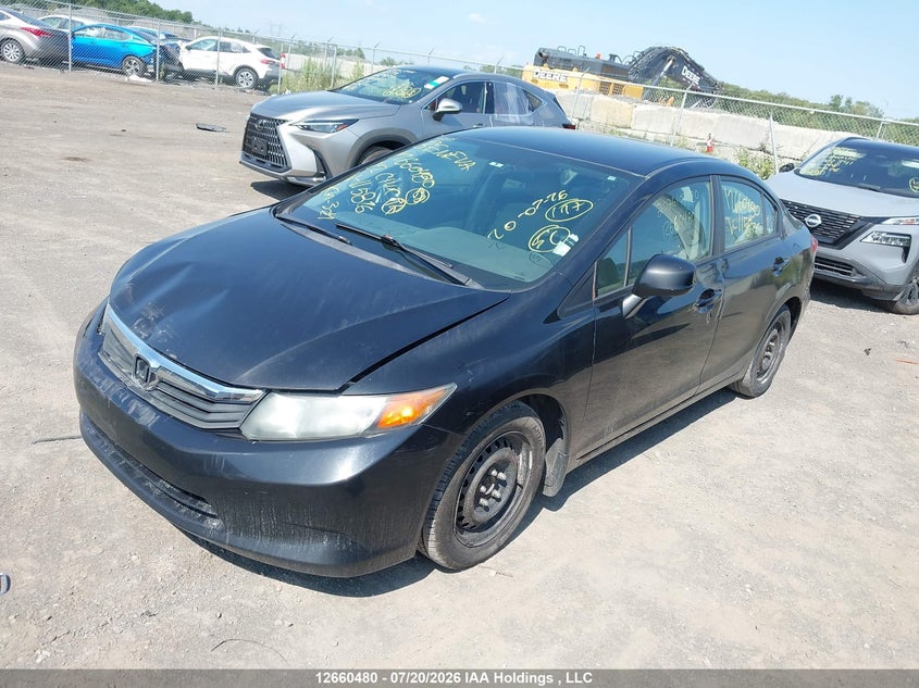 Vin: 2hgfb2f48ch115876, lot: 3078151, honda civic lx 20122