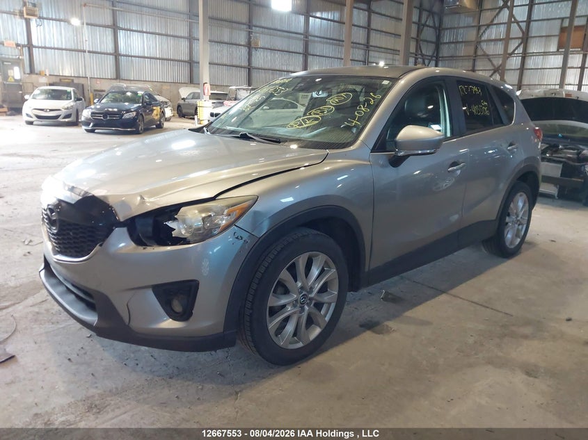 Vin: jm3ke4dy7e0403506, lot: 3078155, mazda cx-5 gt 20142