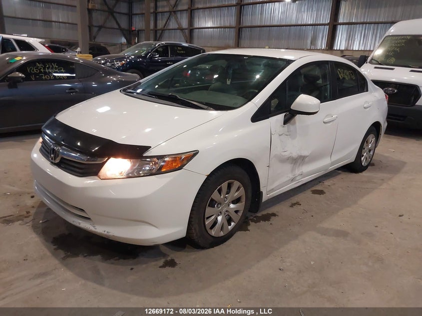 Vin: 2hgfb2f44ch061900, lot: 3078161, honda civic lx 20122