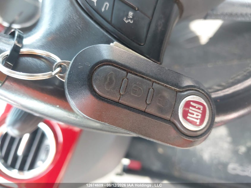 2012 FIAT 500 HATCHBACK 1.4L I4 FI DOHC 16V NF4