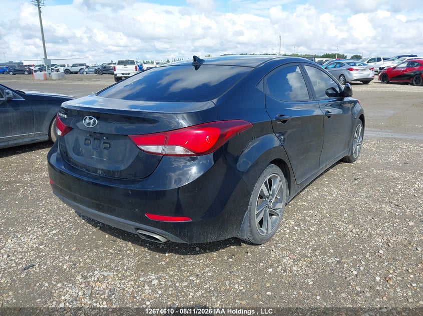 Vin: kmhdh4ah6gu492506, lot: 3078174, hyundai elantra gls 20164