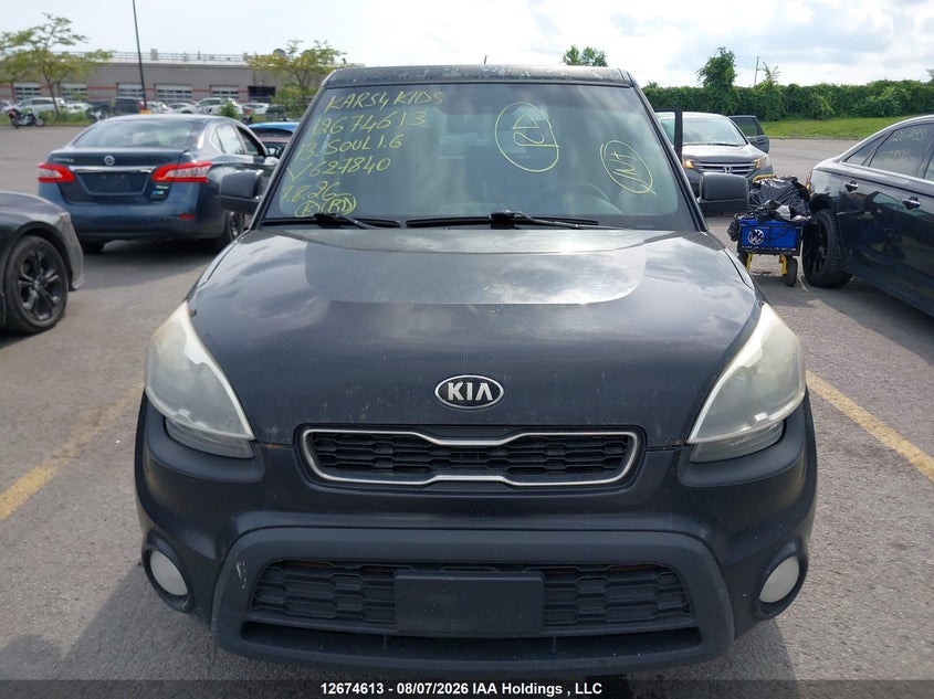 2013 KIA SOUL HATCHBACK 1.6L I-4 DI, DOHC, VVT, 138HP