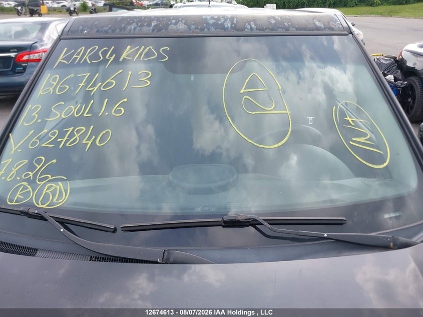 2013 KIA SOUL HATCHBACK 1.6L I-4 DI, DOHC, VVT, 138HP