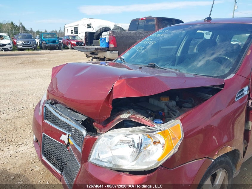 2011 CHEVROLET AVEO HATCHBACK 1.6L I-4 DOHC, VVT, 108HP