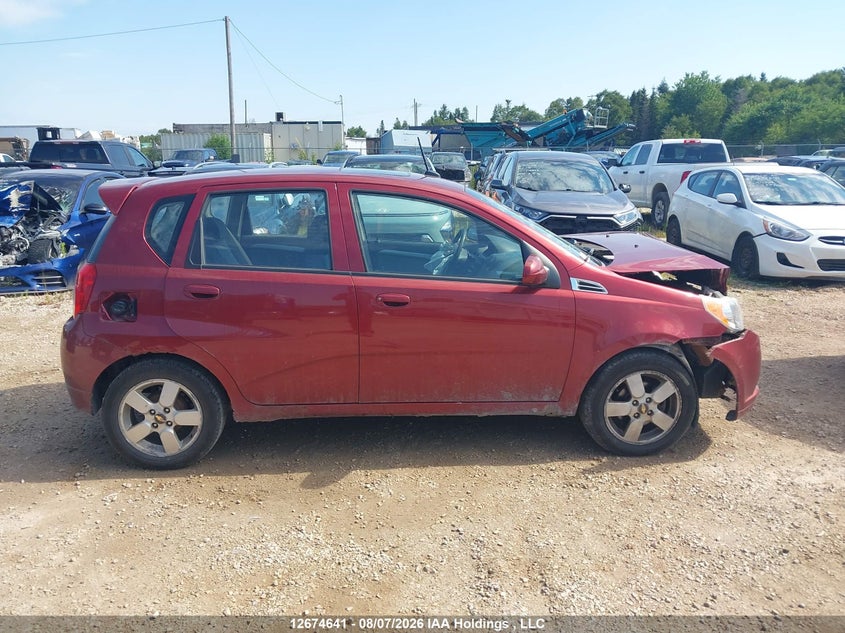 2011 CHEVROLET AVEO HATCHBACK 1.6L I-4 DOHC, VVT, 108HP