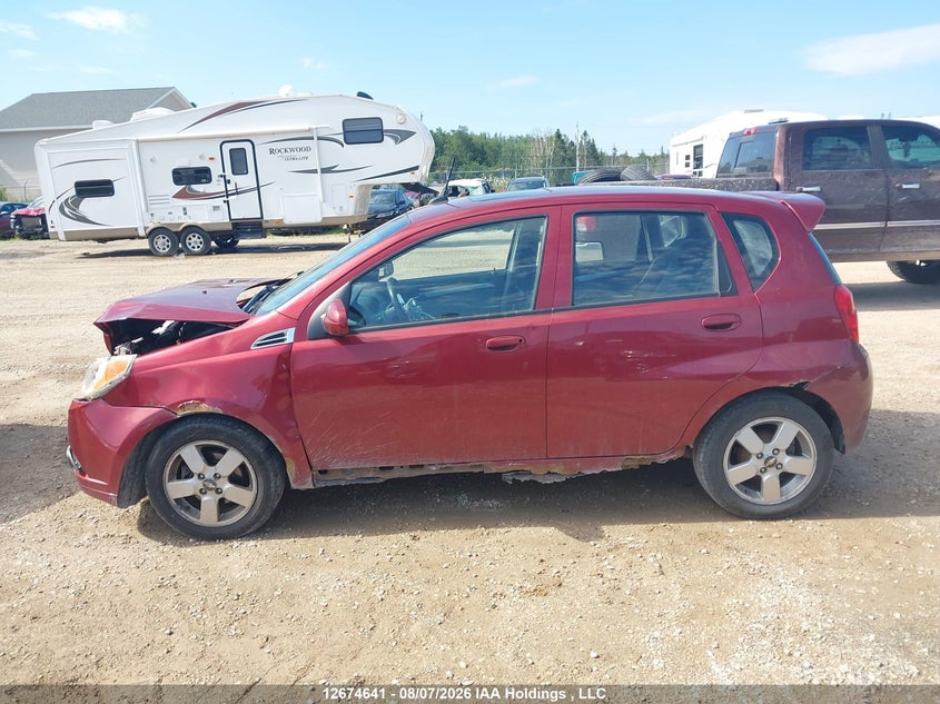 2011 CHEVROLET AVEO HATCHBACK 1.6L I-4 DOHC, VVT, 108HP
