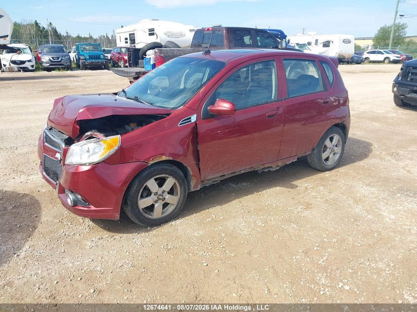 2011 CHEVROLET AVEO HATCHBACK 1.6L I-4 DOHC, VVT, 108HP