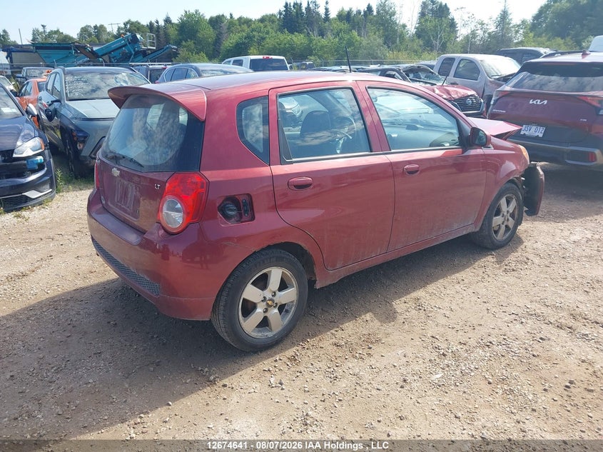 2011 CHEVROLET AVEO HATCHBACK 1.6L I-4 DOHC, VVT, 108HP