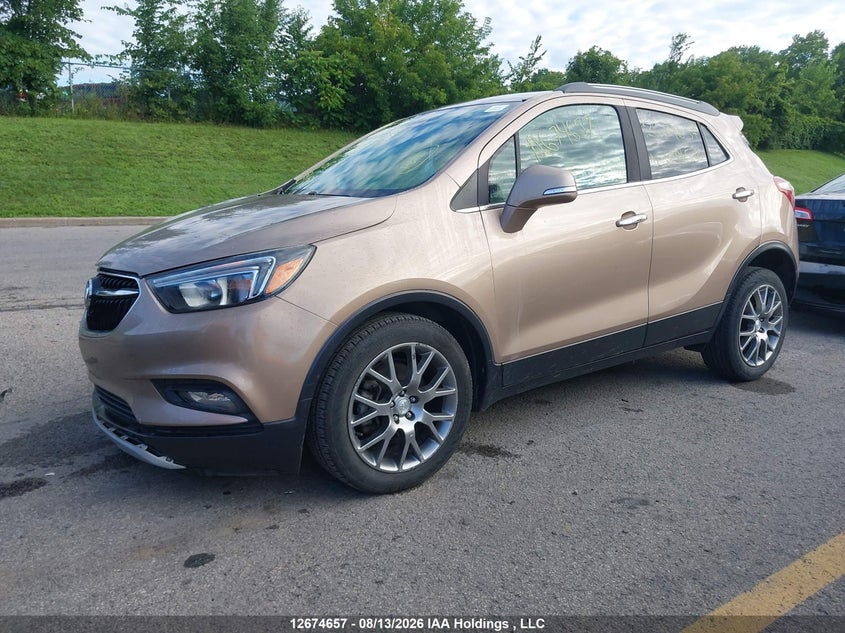 2018 Buick Encore, Удар спереду, IAAI, VIN KL4CJ1SB3JB648530 — фото 2