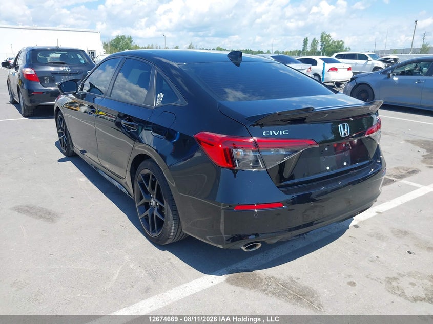 Vin: 2hgfe1e50rh081694, lot: 3078239, honda civic si si 20243