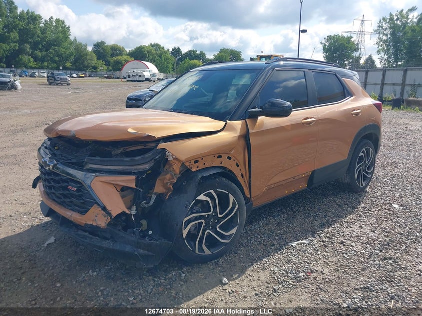 2024 Chevrolet Trailblazer Rs, Front, IAAI, VIN KL79MUSLXRB091044 — photo 2