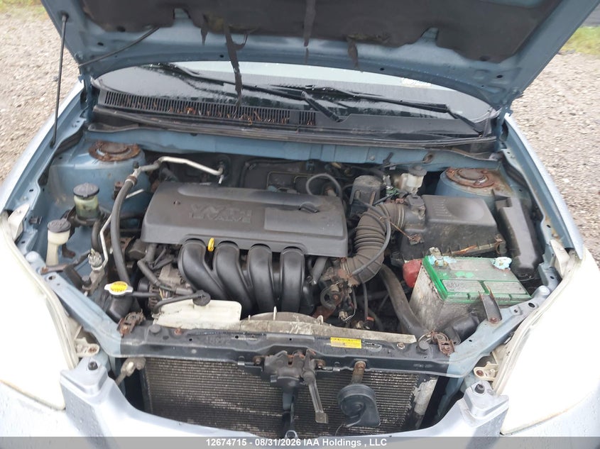 2004 TOYOTA MATRIX HATCHBACK 1.8L I4 FI DOHC 16V F4