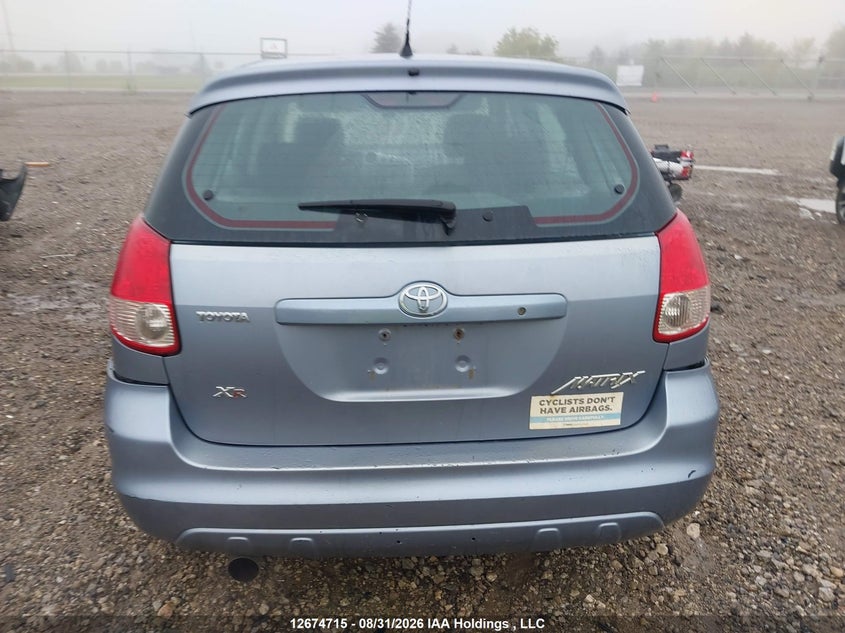 2004 TOYOTA MATRIX HATCHBACK 1.8L I4 FI DOHC 16V F4