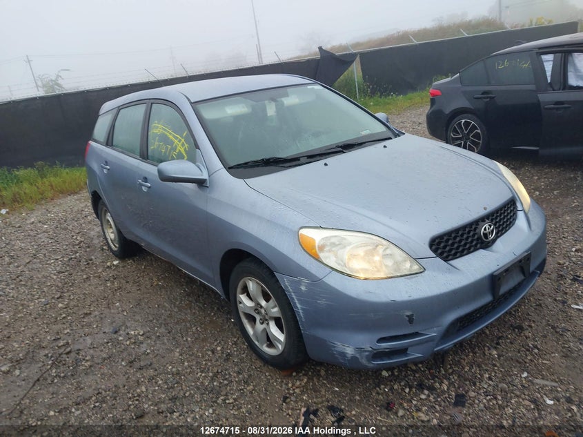2004 Toyota Matrix, Rear, IAAI, VIN 2T1KR32E04C8C4208