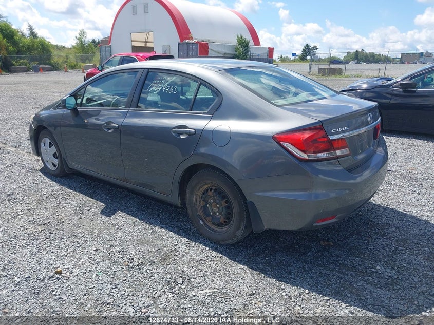 2013 HONDA CIVIC SEDAN 1.8L I-4 VVT, 140HP