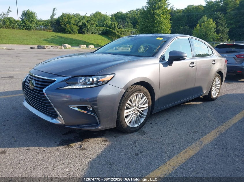 2018 Lexus ES, Правый бок, IAAI, VIN 58ABK1GG5JU086884 — фото 2
