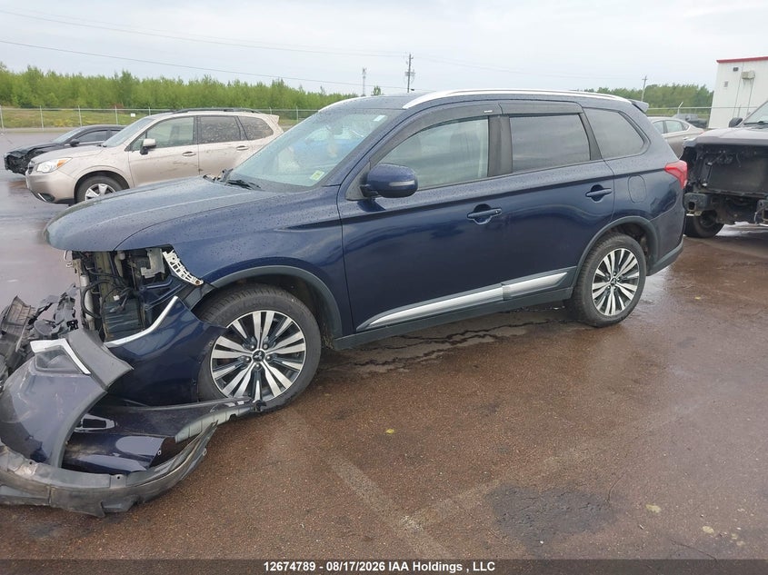 2019 Mitsubishi Outlander, Удар спереду, IAAI, VIN JA4AZ2A34KJ600154 — фото 2