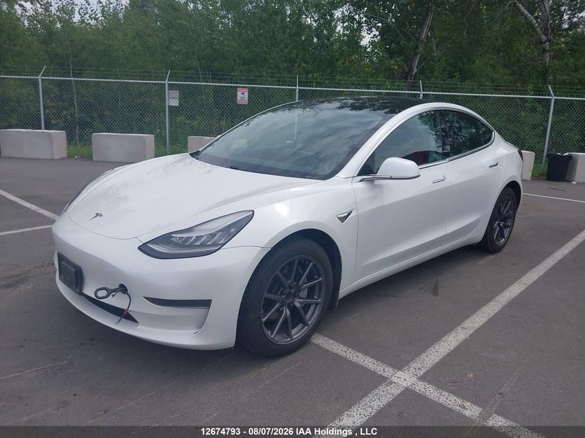 2020 Tesla Model 3, Удар сзади, IAAI, VIN 5YJ3E1EA6LF704084 — фото 2