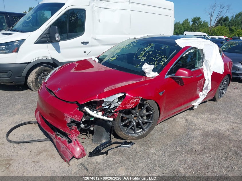 Vin: 5yj3e1ea4kf426168, lot: 3078383, tesla model 3 long range/mid range/standard range/standard range plus 20192
